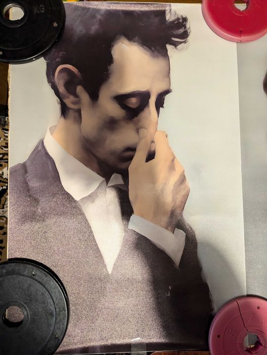 Картина пвх из двух частей в ванную комнату, картина в уборную, 60*40