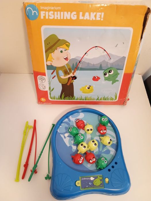Jogo do Lago de Pesca, muito divertido, Imaginarium, +4 anos