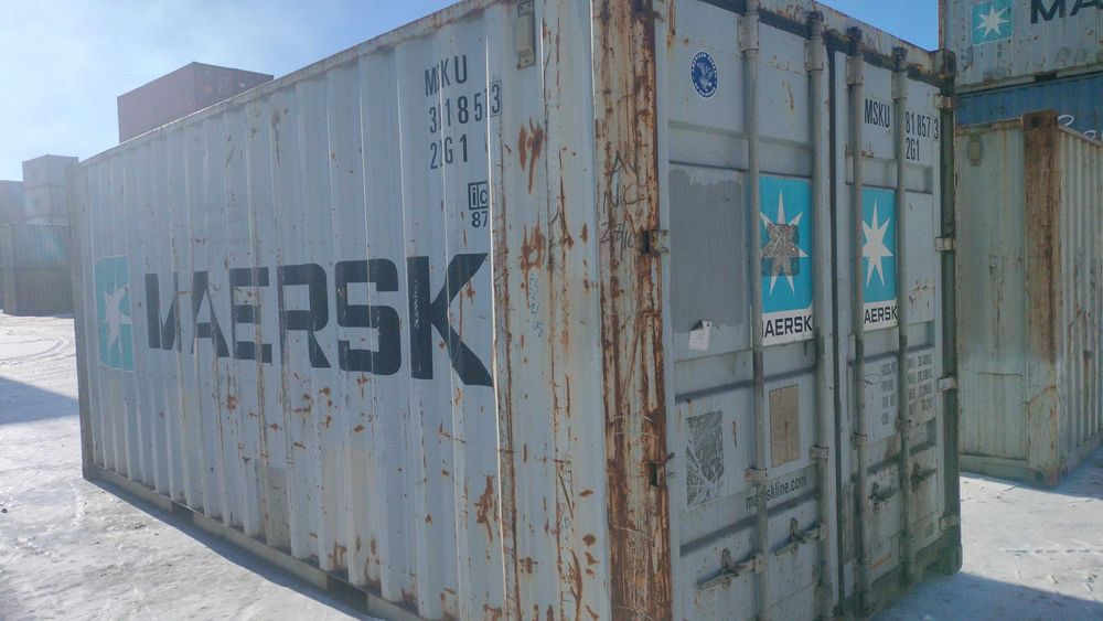 kontener magazynowy 20'dc 6 metrów stan jaki jest