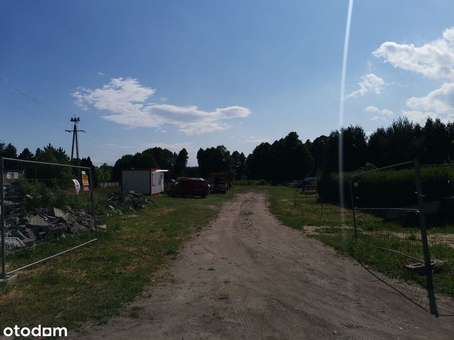 Działka rolno-budowlana z mediami do wynajęcia - Więcej