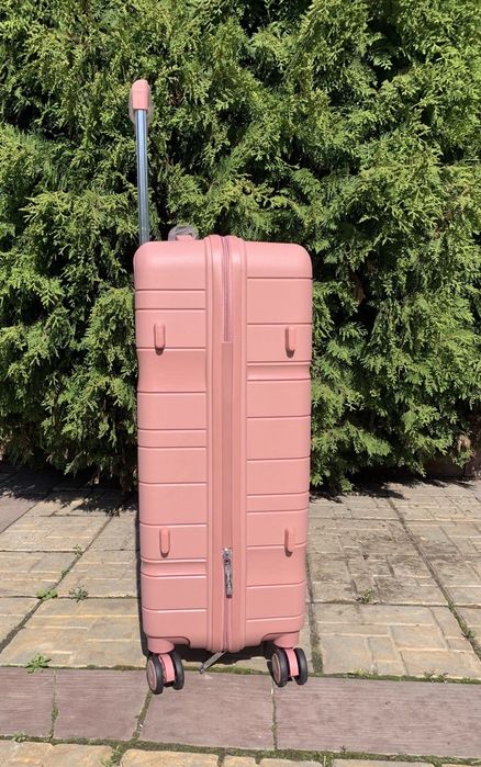 Акція! Валіза поліпропілен чемодан на чотири колеса (велика) L