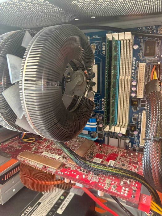 Ретро компьютер AMD Phenom II X6 Windows 7 системный блок