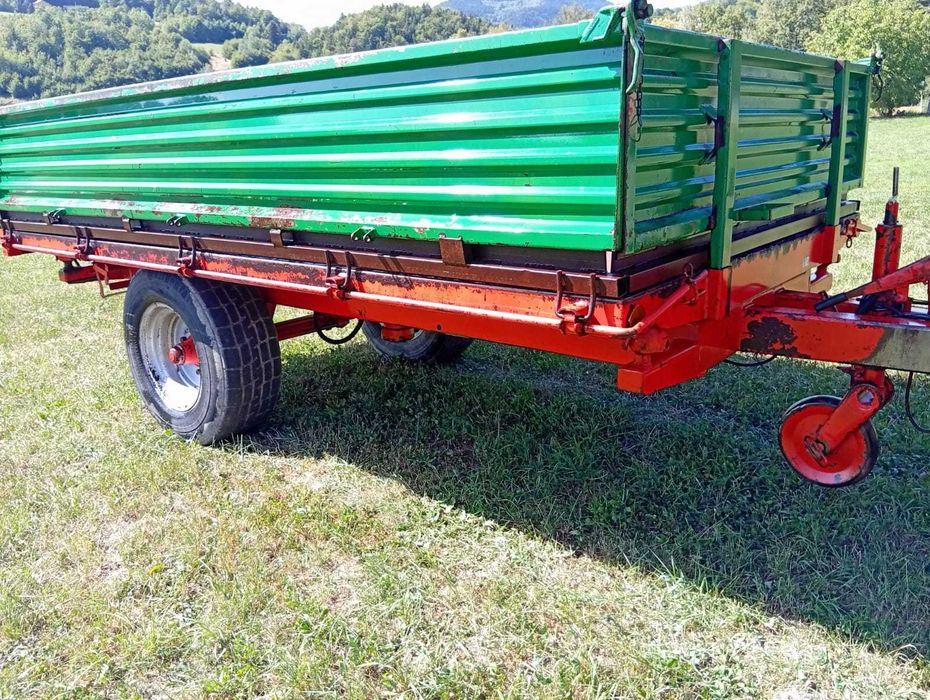 Przyczepa rolnicza kiper na 3 strony