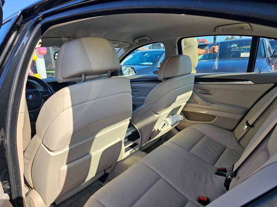 BMW 5/Automat/3.0benz R6 204KM/Salon PL/2010r/tył napęd/jasne skóry