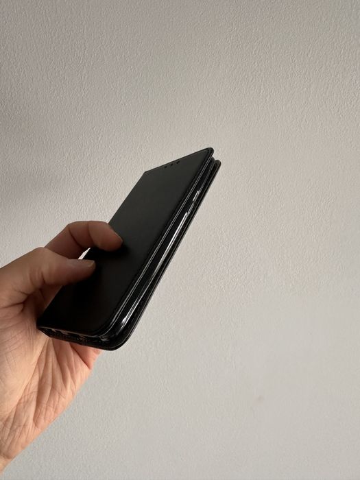 Etui z klapką zamykane czarne do SAMSUNG GALAXY A40