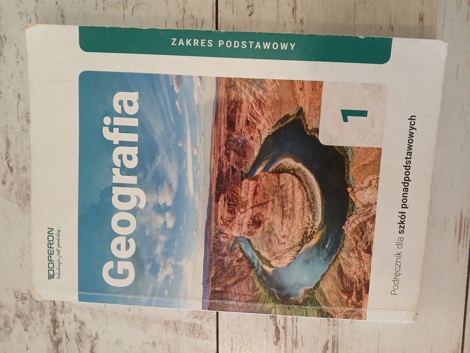 podręcznik dla liceum technikum geografia