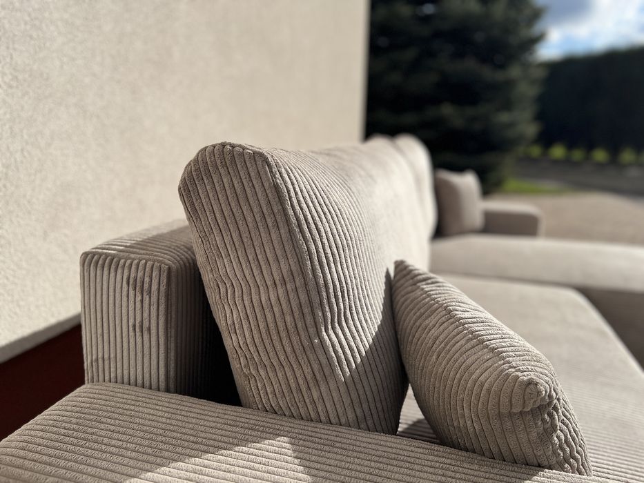 NOWY narożnik z funkcją spania, sofa i kanapa