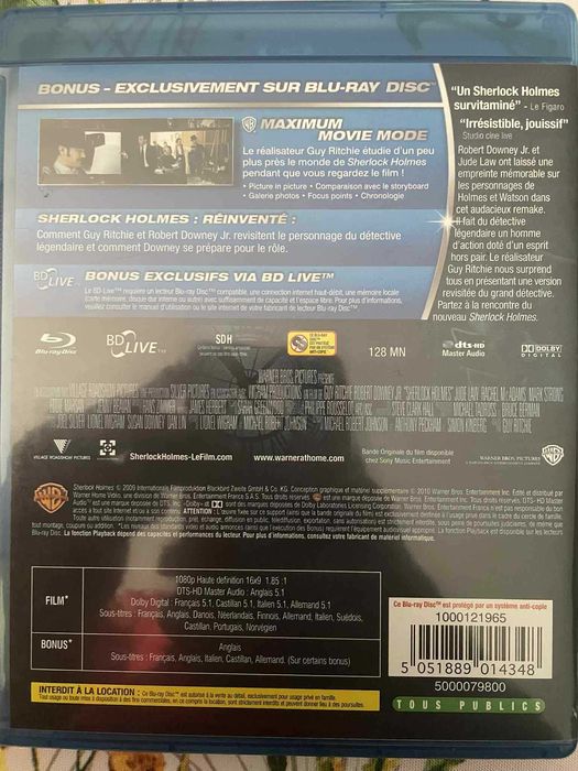 Sherlock Holmes - Bluray