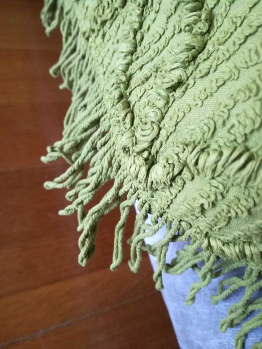 Colcha manta cobertor de verão verde seco Turner brothers