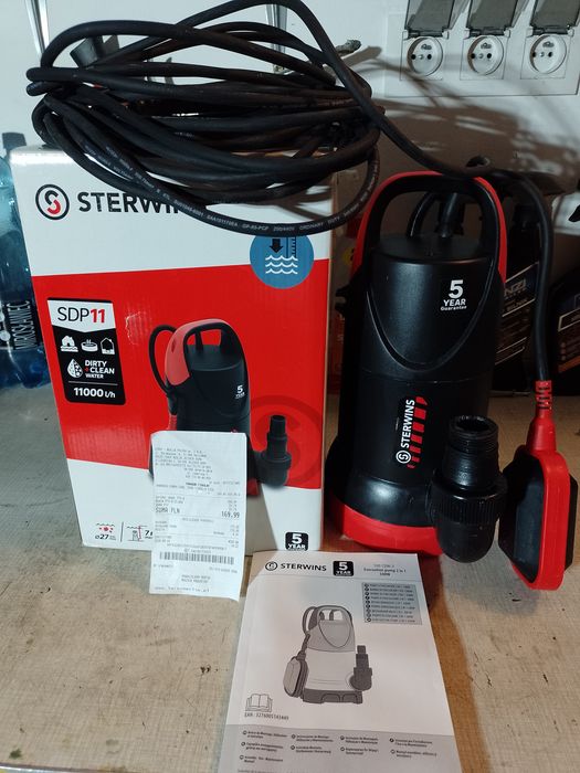 Pompa wody czystej/brudnej Sterwins 500w/ 1100l / h
