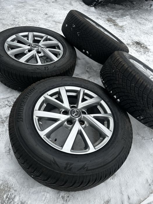 Диски R16 5/114,3 +Зимові Шини Mazda 3 6 CX-3 Hyundai Nissan Renault