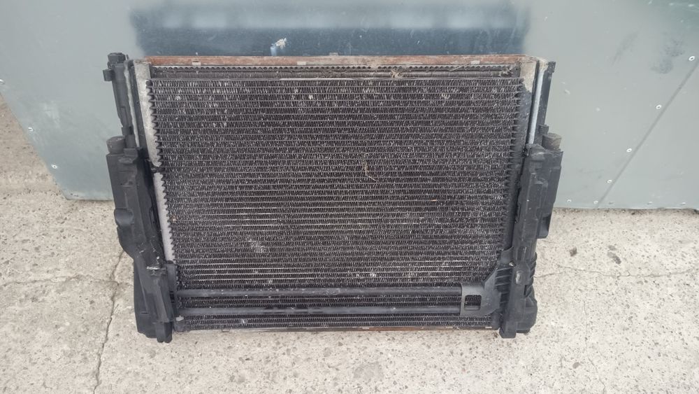 BMW E46 lift n46 chłodnice wody klimatyzacji wentylator komplet
