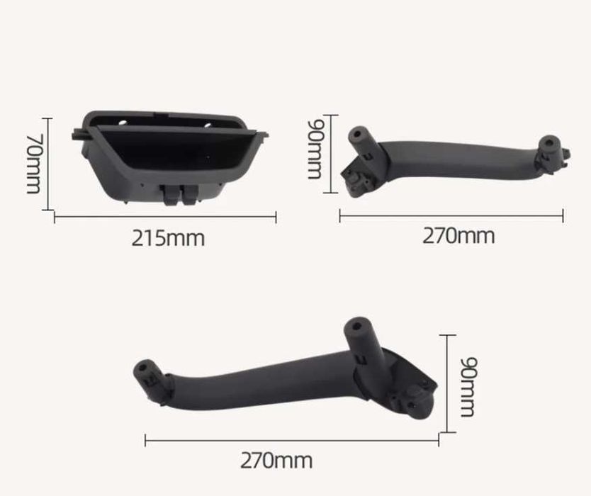 Puxador porta interior esqª ou drtª BMW X3 F25 X4 F26