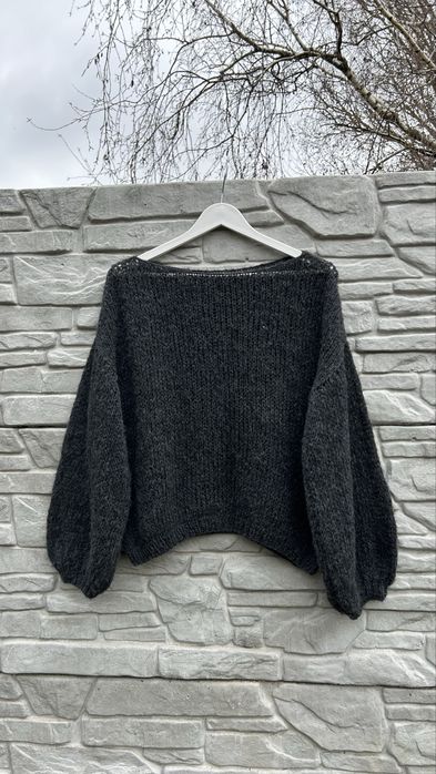 Паутинка светр вʼязаний мохеровий свитер джемпер кид мохер вязаный