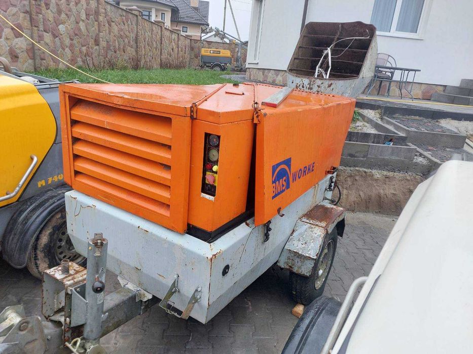 BMS Putsmeister Brinkmann  стяжечна станція