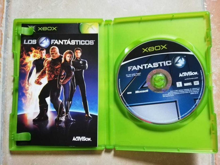 Jogo Os Fantásticos - XBOX