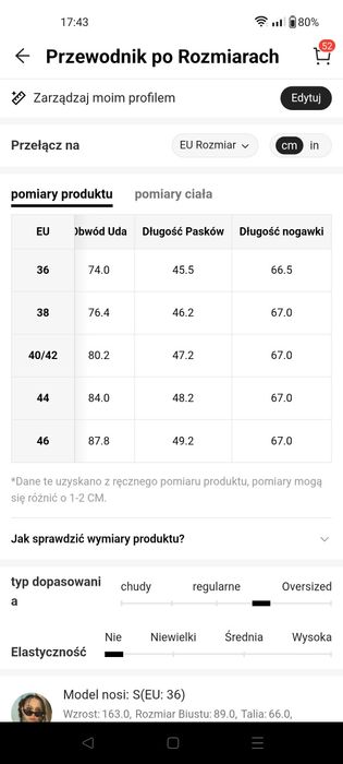 Ogrodniczki ciążowe rozmiar L