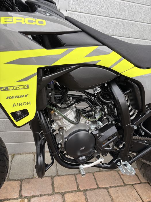 Sherco 50 SM-R 2025r Jak nowe! FLUO Supermoto sherco 50 am6 cross 50cc