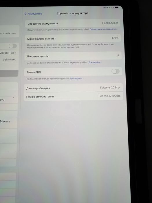 iPad Pro 13 M4 256GB Space Black, ідеал, гарантія, як новий