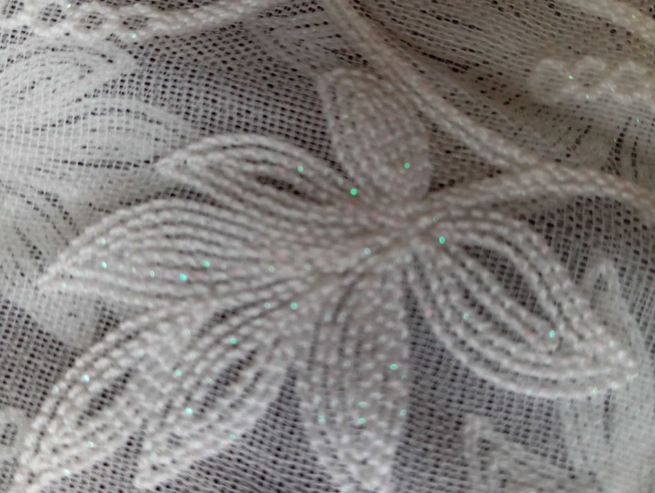 Льон-бамбук відрізи на тюль  5м ;6,3