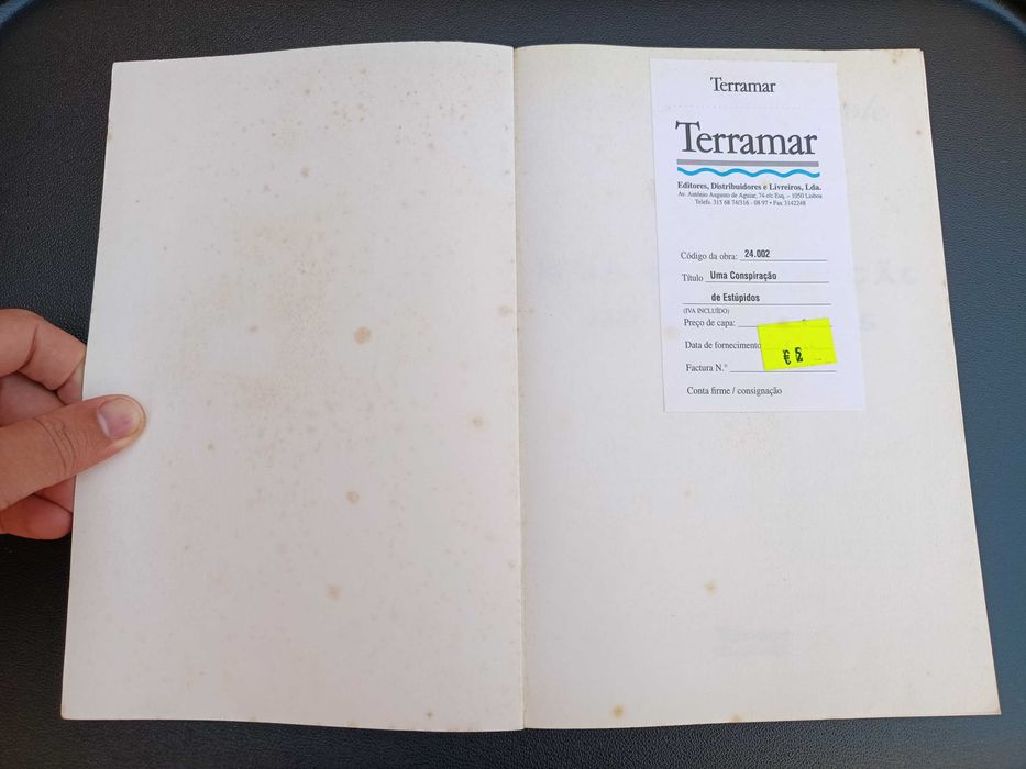 Livro "Uma Conspiração de Estúpidos", John Kennedy Toole