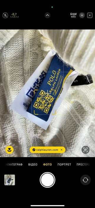 Светр Polo Ralph Lauren 1/3 | напів замок поло ральф лаурен худі

Розм