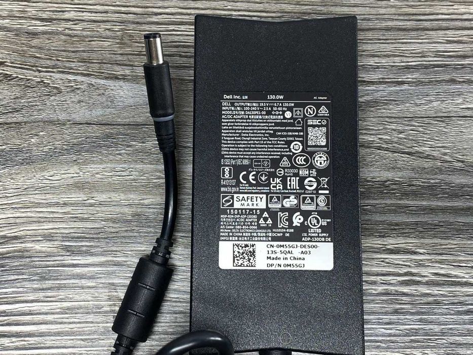Блок живлення DELL 130W 7,4х5,0 мм (19.5V, 6.7A)  зарядка ОРИГІНАЛ