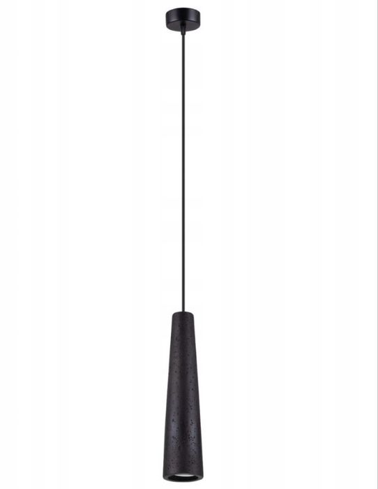 2 x Lampa wisząca ELECTRA czarna beton Sollux Lighting