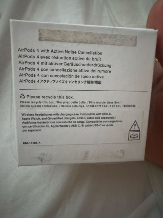 Air pods 4 usado 1x com garantia