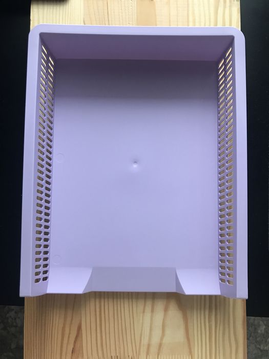 Лоток для  документів, паперу Axent Pastelini, бузкового кольору.