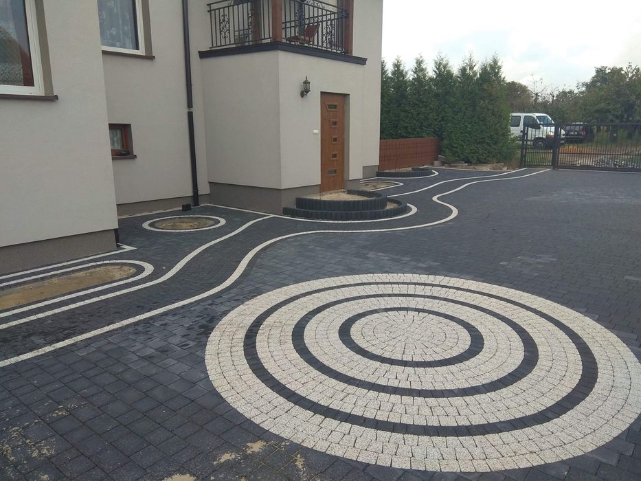 Układanie kostki brukowej