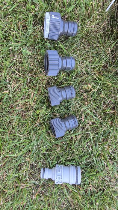 Gardena Profi System 3/4" – wąż Comfort FLEX 50 m + osprzęt, stan prawie nowe