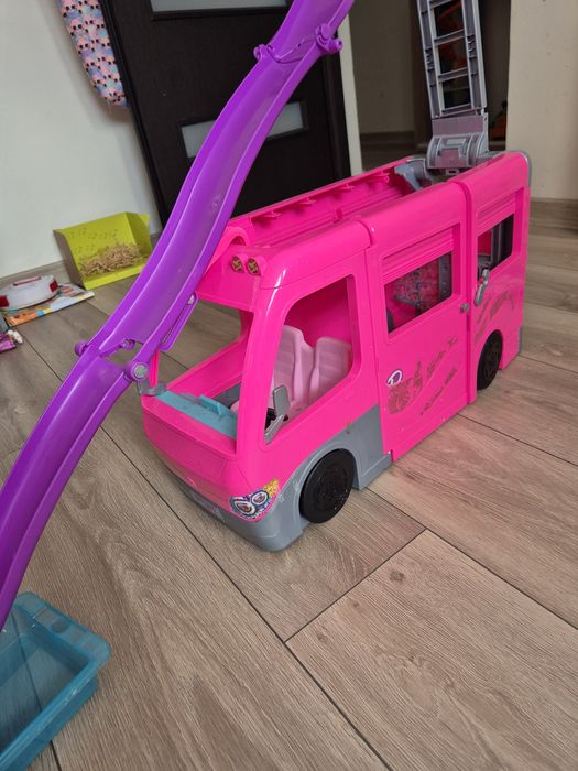 Kamper auto dla dziewczynki Barbie