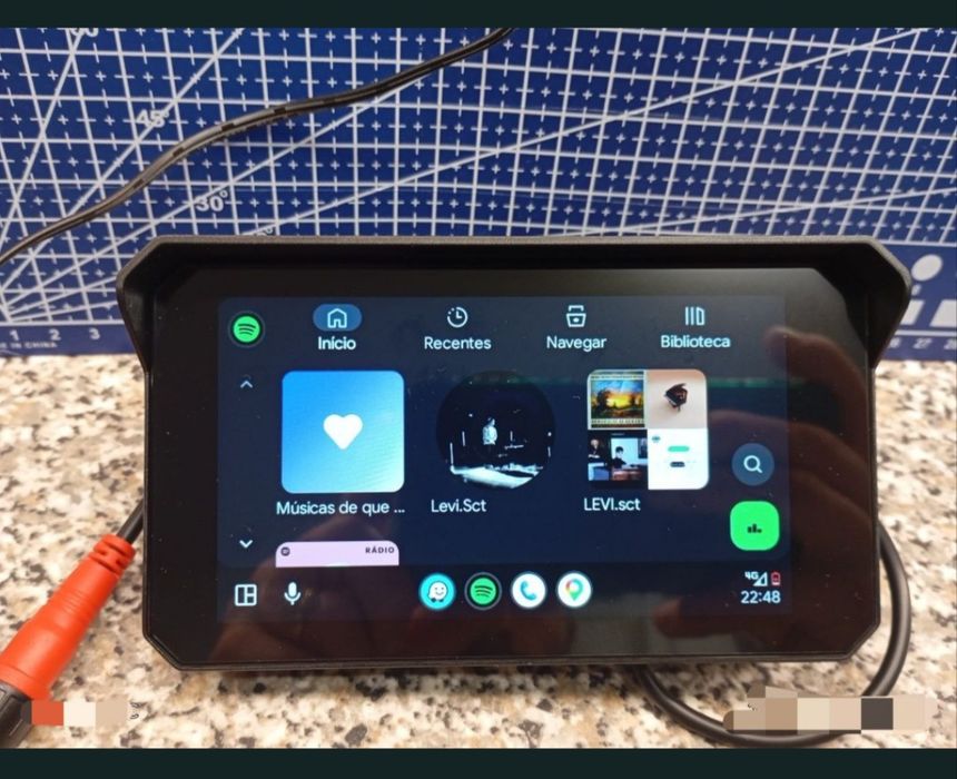 Carpaly para mota android auto
