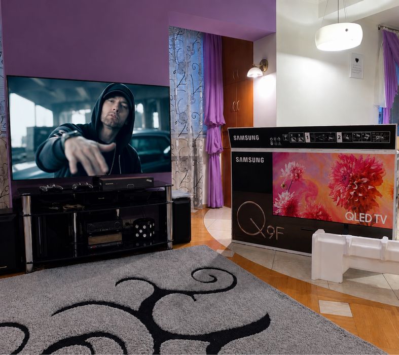 Телевізор Samsung 55Q9F QLED 55" 4KUHD HDR10+ (як новий ,частково в плівках з коробкою)