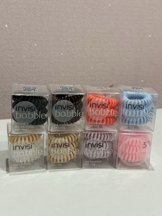 Резинки для волосся Invisi Bobble Резиночки пружинки Інвізі Бабл