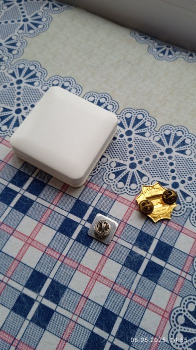 Немецкий памятный знак - 15 лет вакуумной печи. 1974 г.