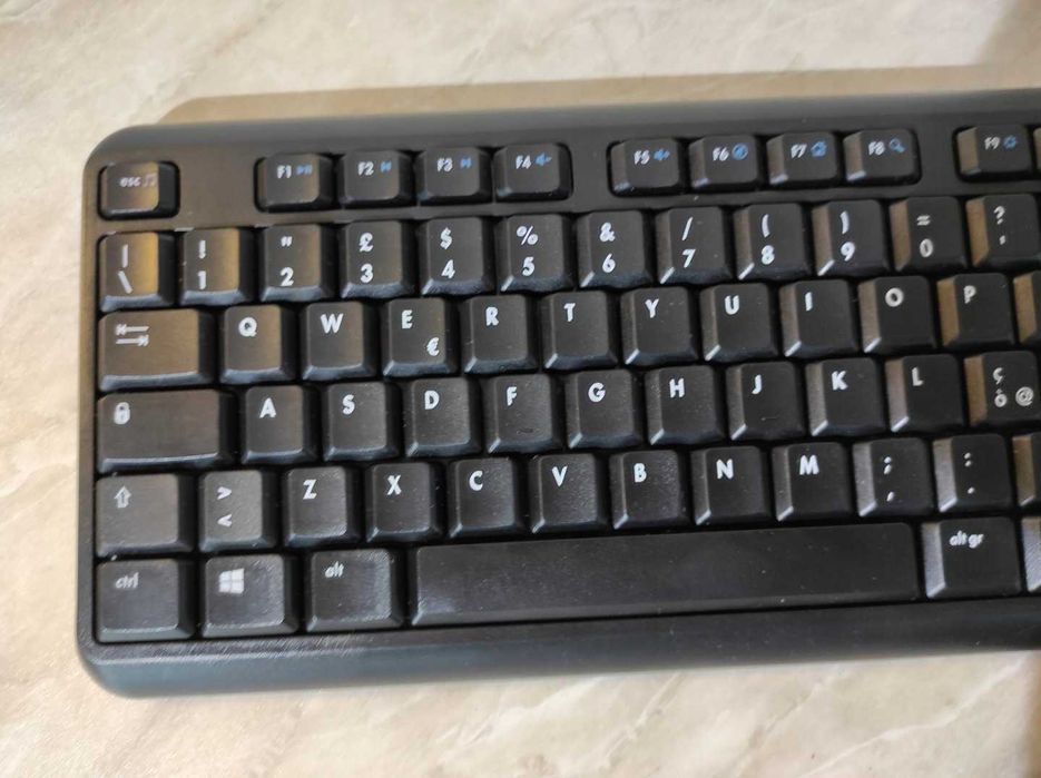 Zestaw bezprzewodowy klawiatura i mysz Trust Ymo czarny