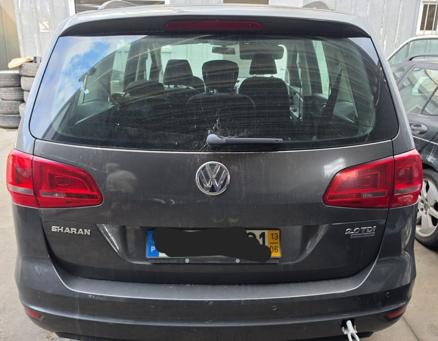 Traseira completa vw sharan 7n
