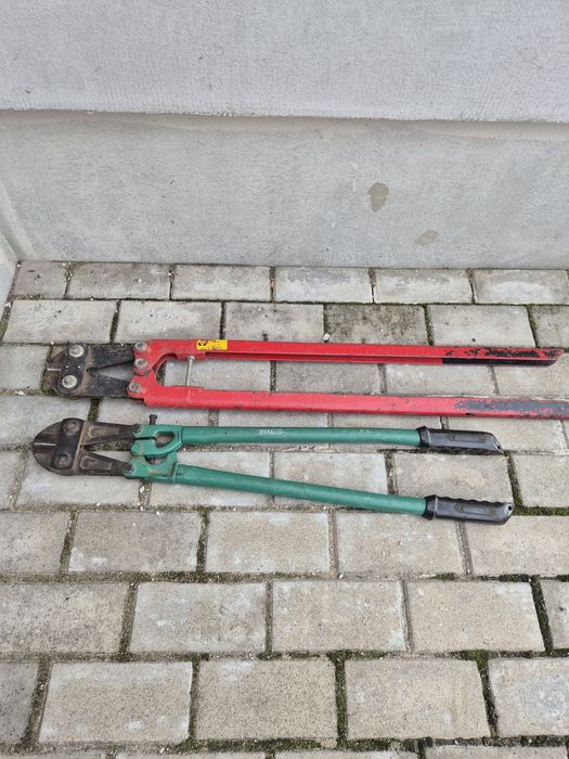 Nożyce zestaw do cięcia prętów drutów blachy duże