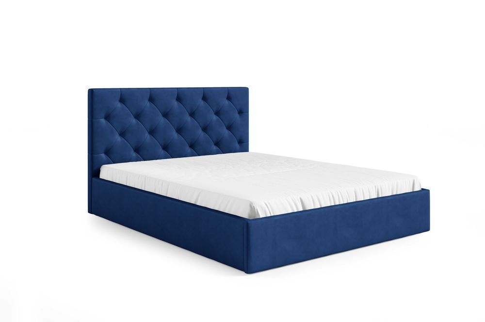 Łóżko tapicerowane JULA z pojemnikiem, stelażem 90/120/140/160/180x200