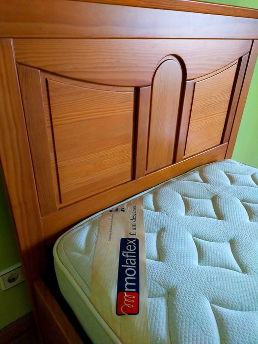 Cama de solteiro espetacular da marca Moveis Pedrosas