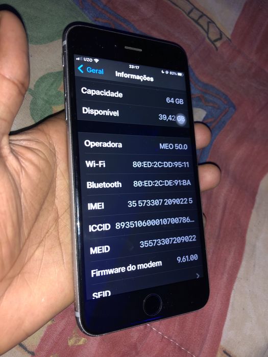 Iphone 6s plus  de 64gb