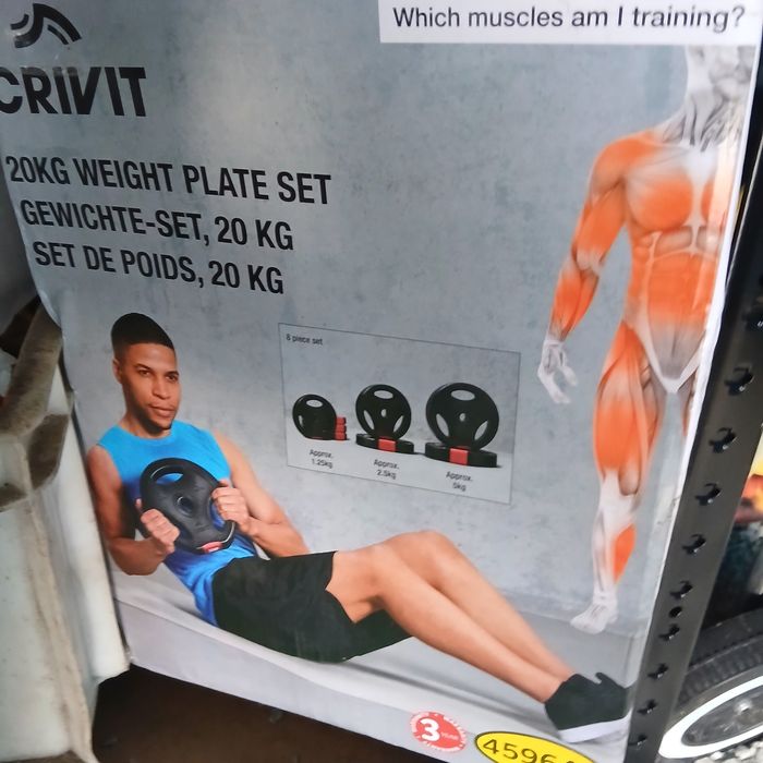 Krażki do ćwiczeń 20kg