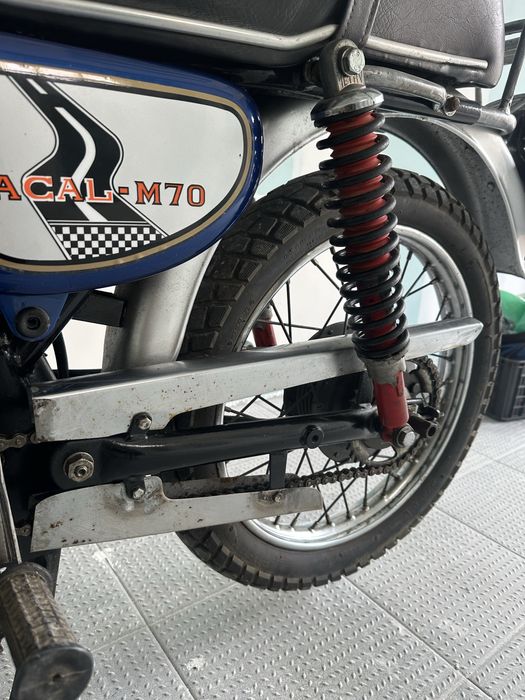 Macal M70 – Motor Casal 4v – Impecável + Escape Original Macal