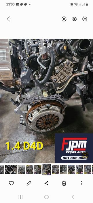 Motor toyota yaris 2013 1.4 d4d