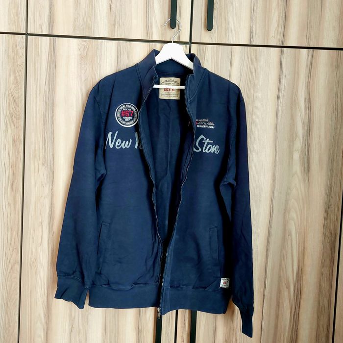 Sweter rozpinana,Takko-Fashion, kolor granatowy, rozmiar XL