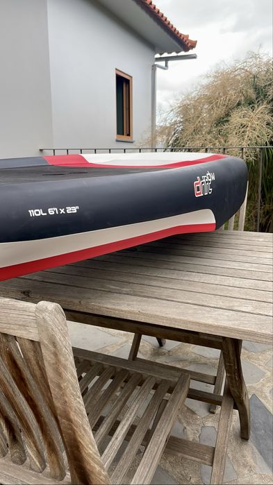 Prancha Phantom mid lenght FoilDrive Parawing Downwind