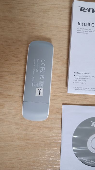 USB адаптер Wi-Fi Tenda U12 AC1300