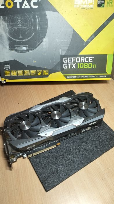 GAINWARD GTX1080Ti 11GB おまけ付き Видеокарта Gainward PCI-Ex GeForce GTX 1080Ti Phoenix 11GB GDDR5X